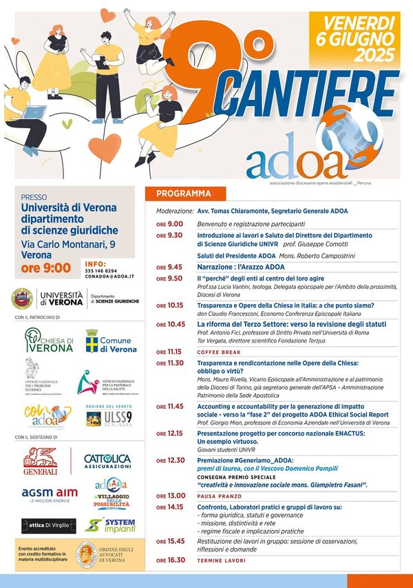 3 persone parteciperanno