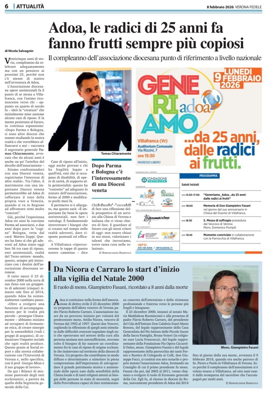 Generiamo ADOA… da 25 anni: una comunità che continua a mettere radici e a generare frutti.

 Una partecipazione ampia e sentita ha animato…