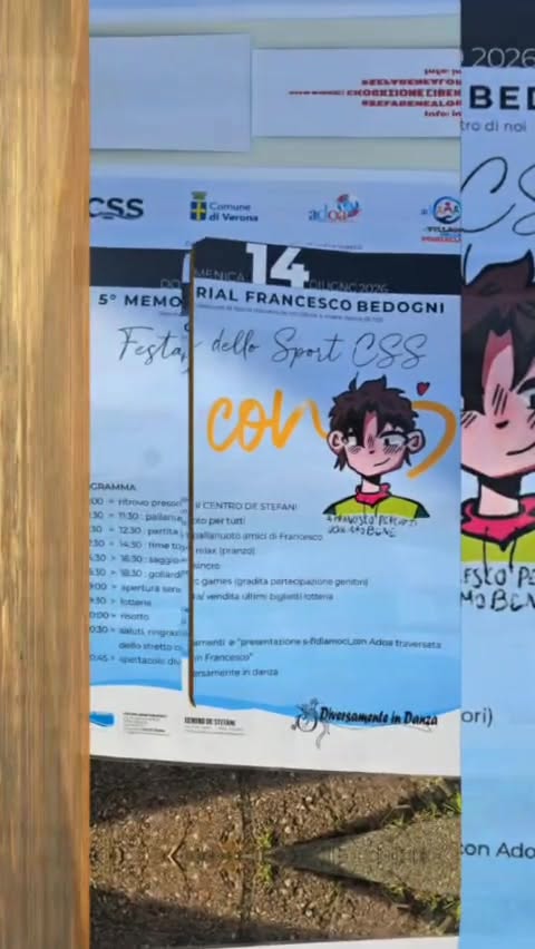 L OGGI 1⃣4⃣ GIUGNO 

          SIAMO PRONTI

5⃣° Memorial Francesco Bedogni 

Una giornata che ogni anno unisce sport, …